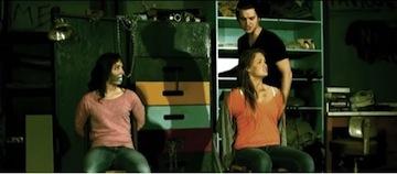 Jordyn Nutting (left), Tristan Conner, and Kala Erickson (right) while filming “The Prey”.  Photo credit/still-shot from the video: https://www.youtube.com/watch?v=KTdj8IbJwfo