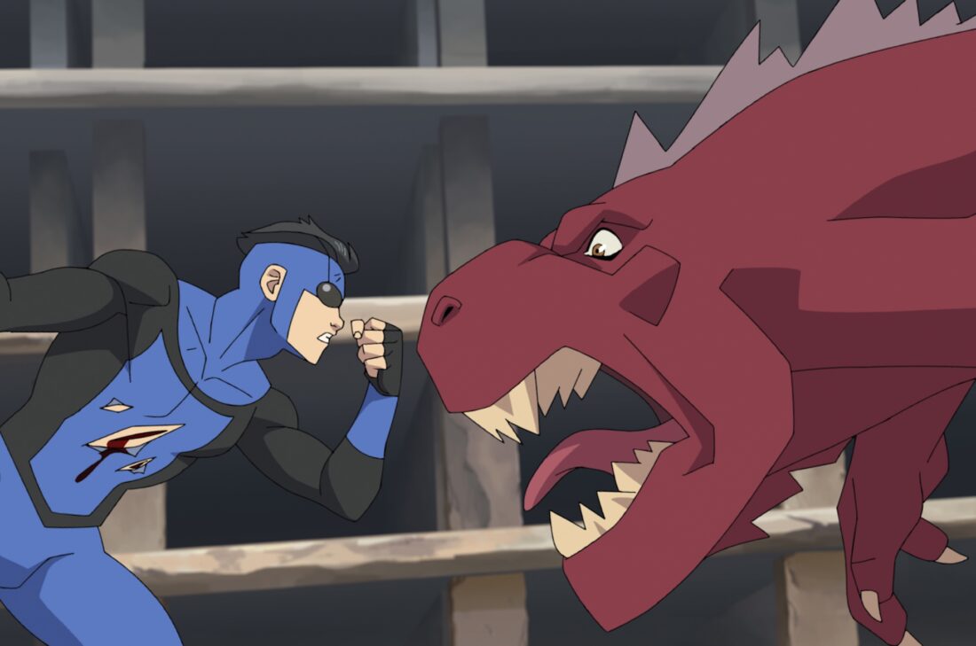 Still // Amazon Prime Video - 
MARK’S ARC. In season 4 of “Invincible,” Mark Grayson’s character arc becomes increasingly complex, making for a great watch.
